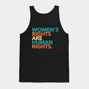 Women's Rights are Human Rights (boho) Tank Top